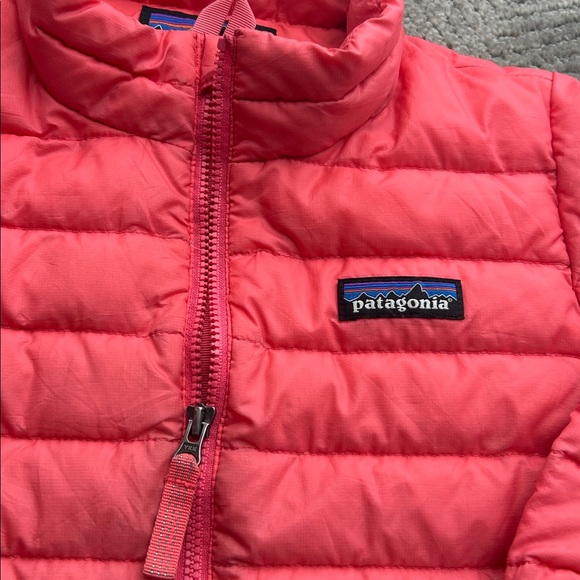 Patagonia Baby Pink Down Sweater Coat Puffer Jacket 3T - Picture 3 of 11